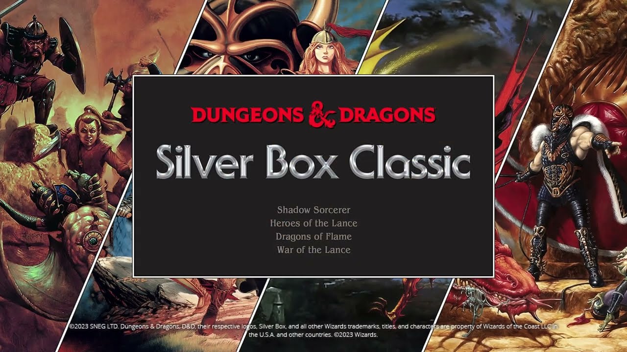 8 more Classic Dungeons & Dragons Games have arrived!
